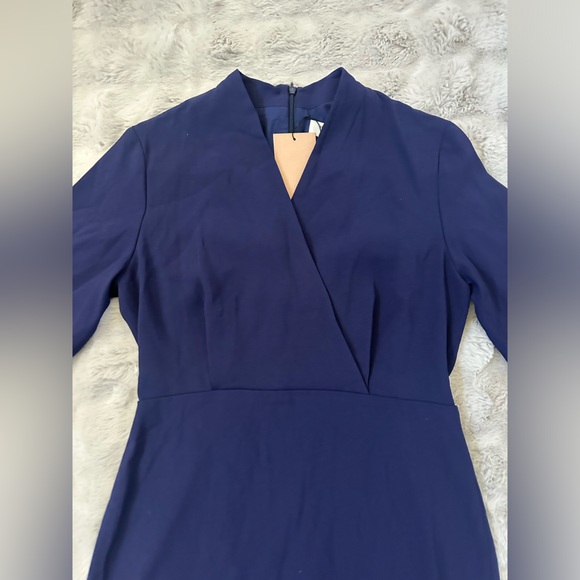 NWT M.M. Lafleur the Niko dress 2.0 Indigo blue size 10 - Picture 4 of 8